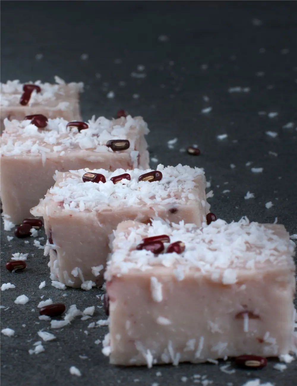 Braised dishes plated at table