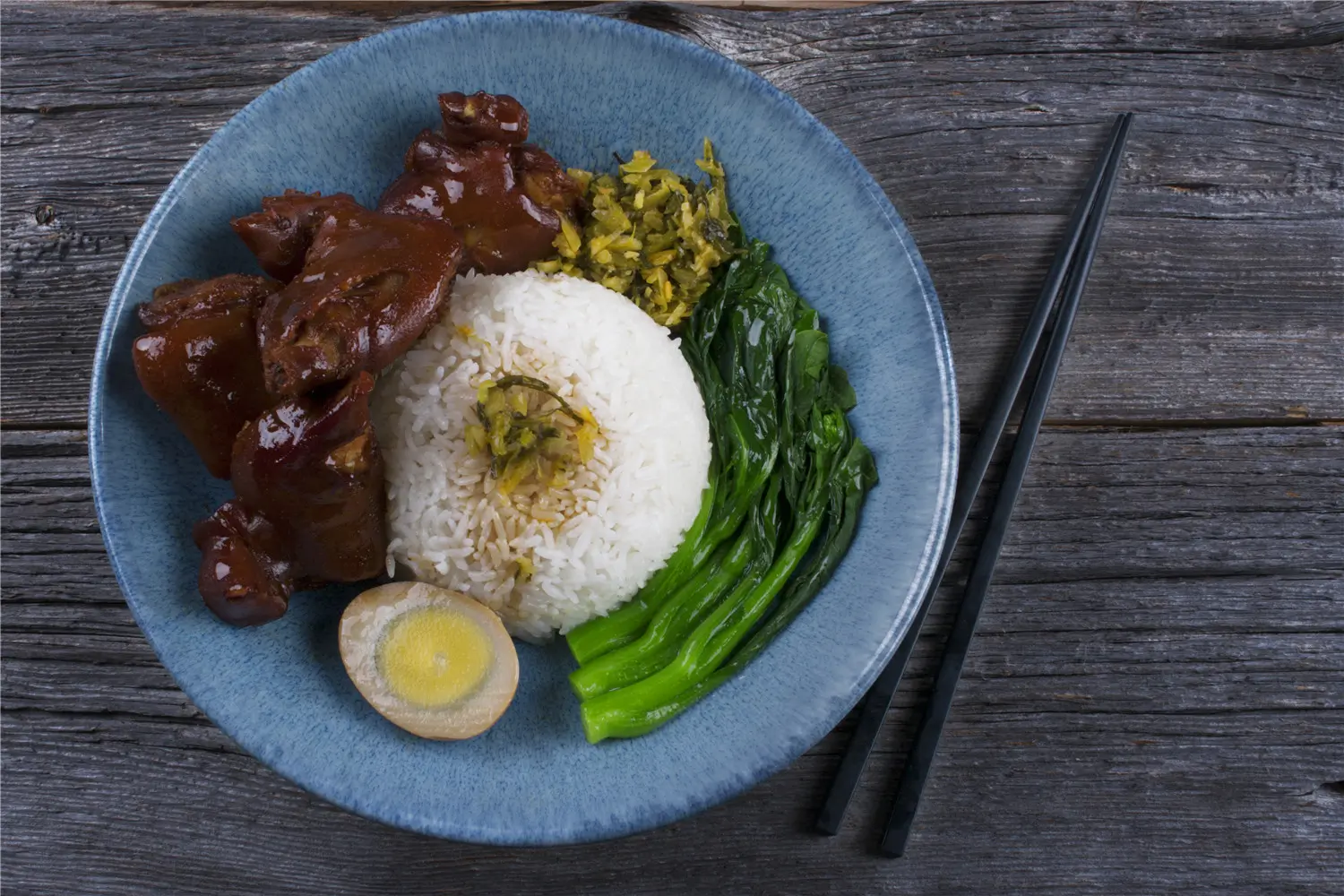 Family-style meal spread